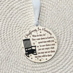 Christmas In Heaven Chair Ornament