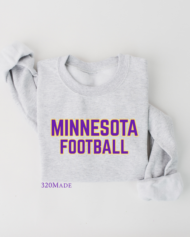 Purple Minnesota Football Sweatshirt