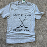 Land of 10k Hockey Rinks