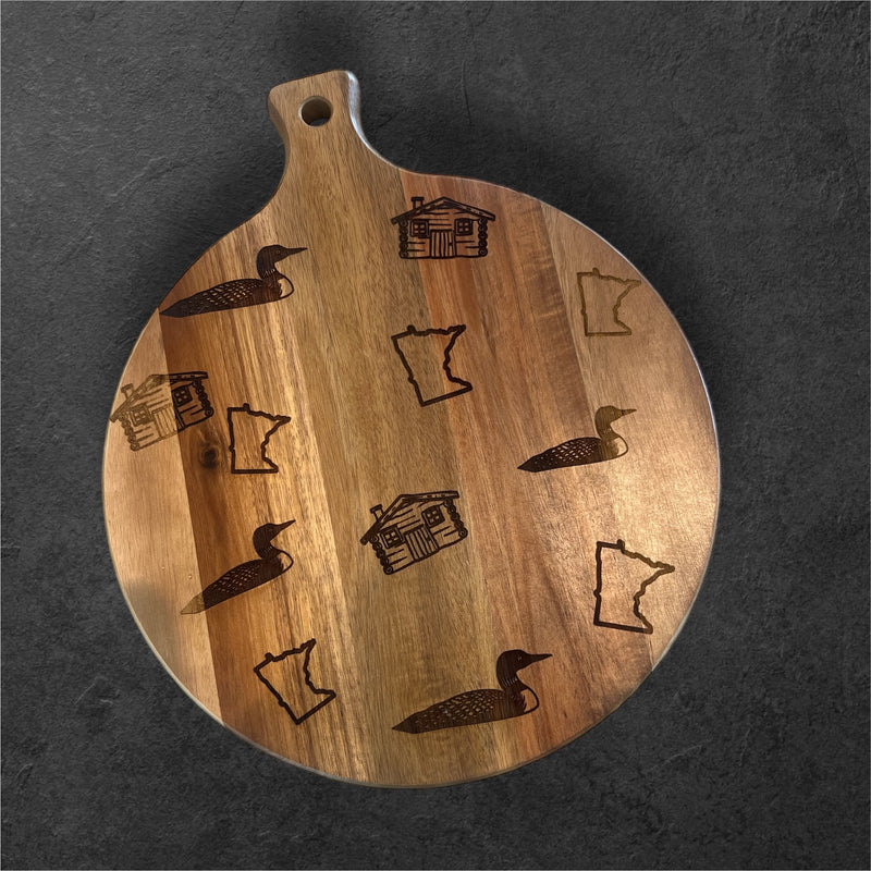 Engraved Serving Board -MN Cabin