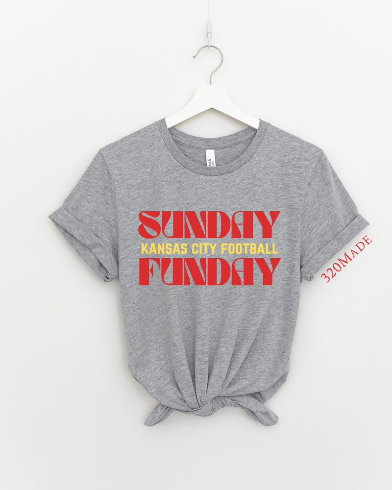 Sunday Funday KC Football T-Shirt
