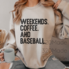 Weekends Coffee Baseball (Black Design)