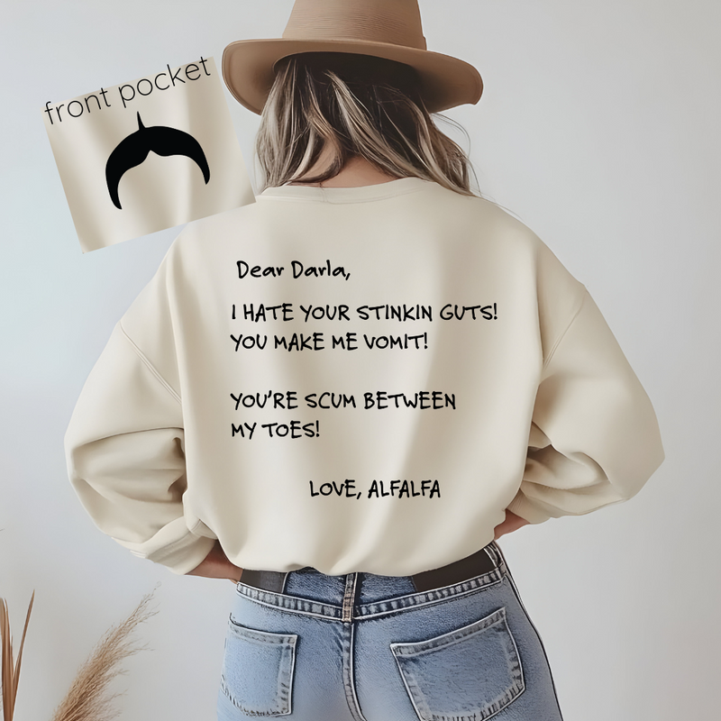 Dear Darla ADULT VDAY CREWNECK