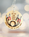 Jumper Cables Ornament
