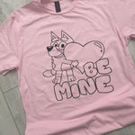 Be Mine BluE ADULT VDAY TEE