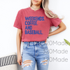 Weekends Coffee Baseball (Blue Design)