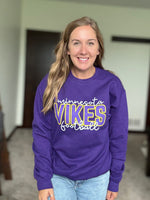 Minnesota Purple Football Sweatshirt