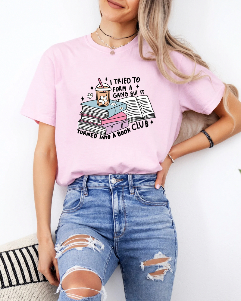 I tried to form a gang Book Club