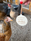 Chicken it Twice Ornament