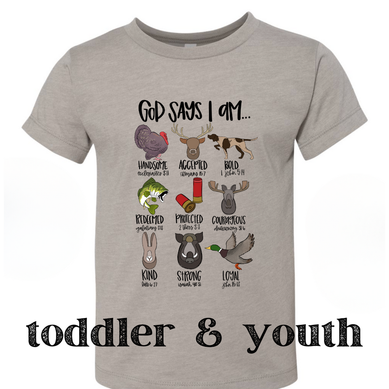 God Says I am (Toddler and Youth)