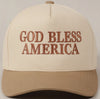 God Bless America Embroidered Trucker Hat