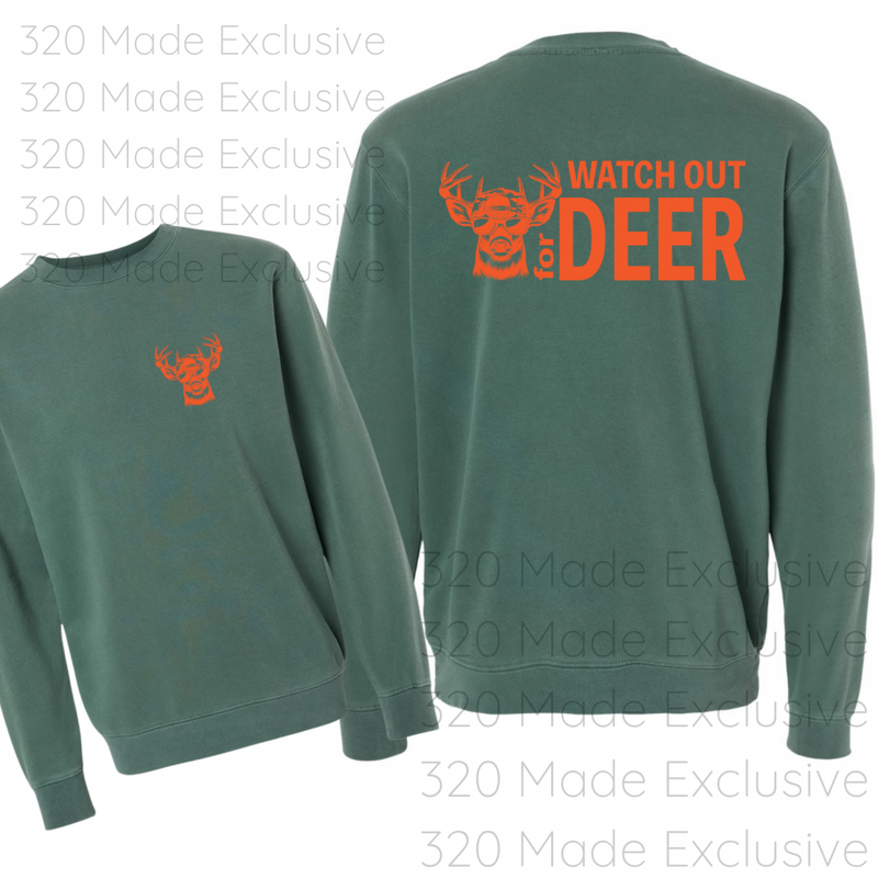 Watch Out For Deer -320 Made Exclusive Design