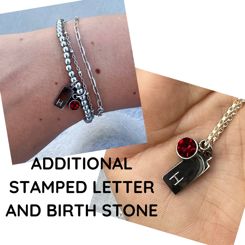 Additional Letter Tag and Birth Stone