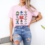 Book Characters Tee