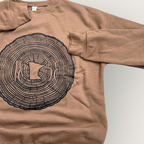 MN Tree Imprint 1858 Crewneck