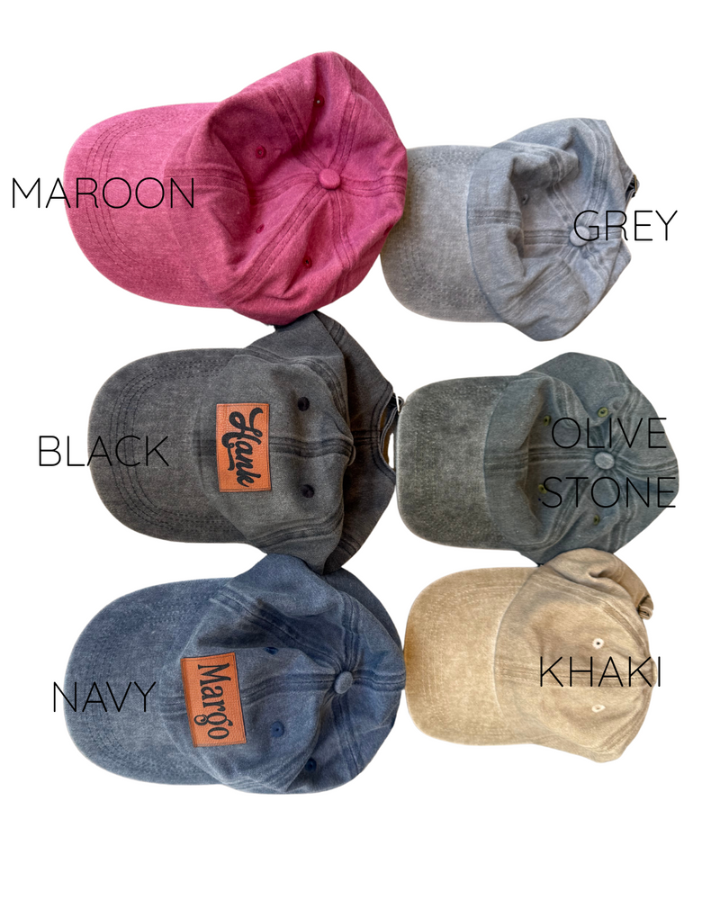 TODDLER Personalized Caps