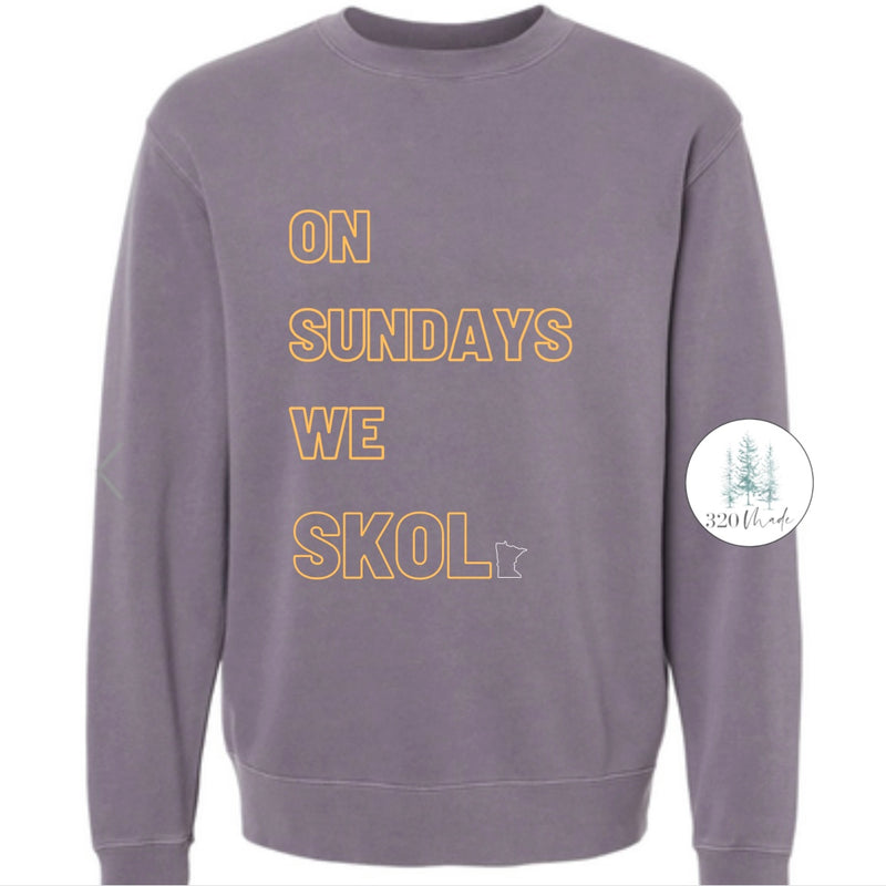 On Sundays We Sk0L Sweatshirt