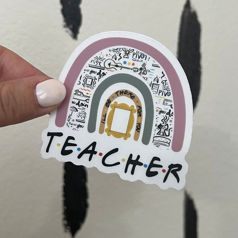 Friends Teacher Sticker